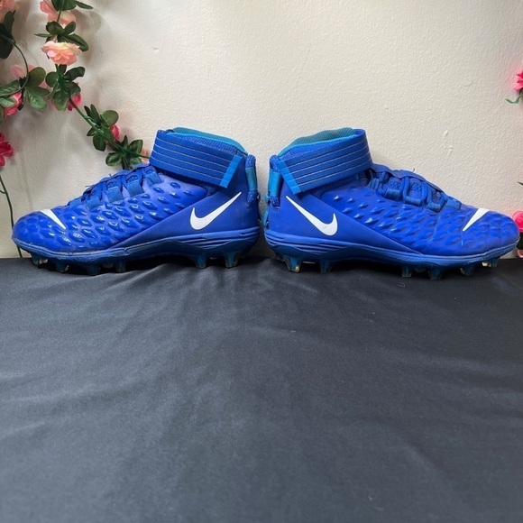 Nike Force Savage Pro 2 Blue White Football Cleats AH4000-400 Men Size 9 ? main image 4